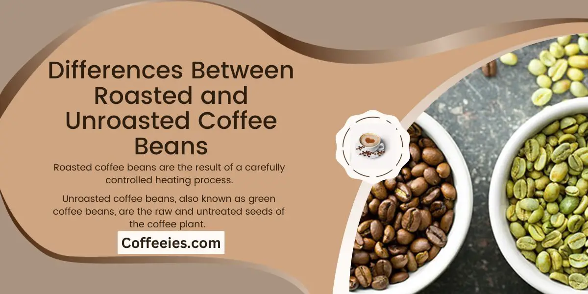 40 Key Differences Between Roasted and Unroasted Coffee Beans