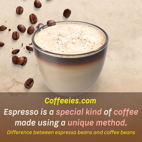 Difference between espresso beans and coffee beans