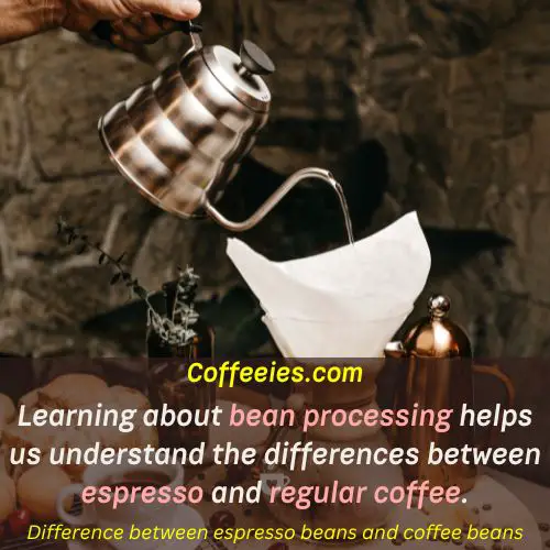 Difference between espresso beans and coffee beans